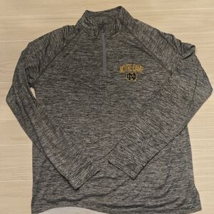 Notre Dame Under Armour Heat Gear XL Loose 1/4 Zip